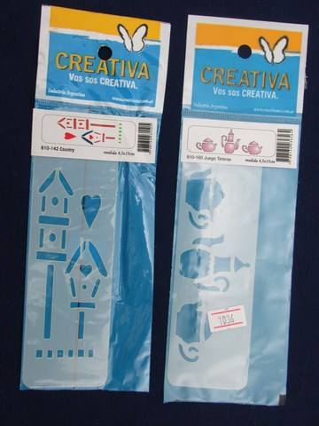 STENCIL 45x150mm.CREATIVA
