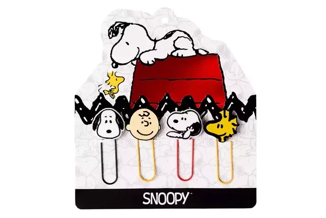BROCHES CLIP FUN C/FORMA x4u. SNOOPY