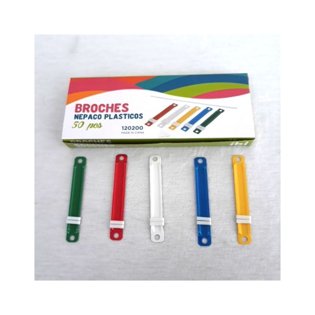 BROCHES NEPACO PLÁST.N*2 x50u. IBI