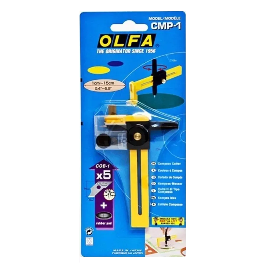 CUTTER CIRCULAR CMP-1 5/CUCH. 15cm. DIAM. OLFA