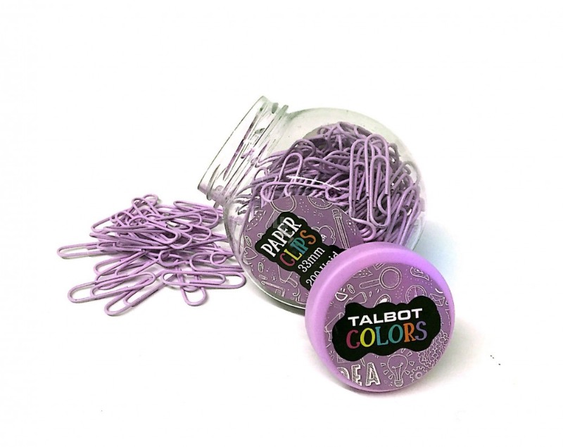 BROCHES CLIPS 33mm.x200u.VIOLETA TARRO TALBOT