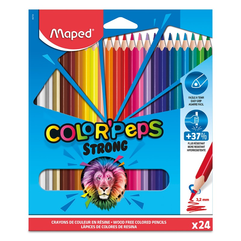 LAPICES COLORESx24u.MAPED