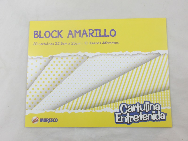 BLOCK CART.ENTRET.AMARILLOx20hjs.