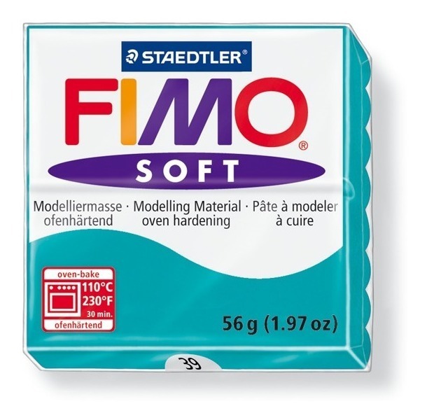 ARCILLA POLIMERICA FIMO SOFT MENTA 56grs.