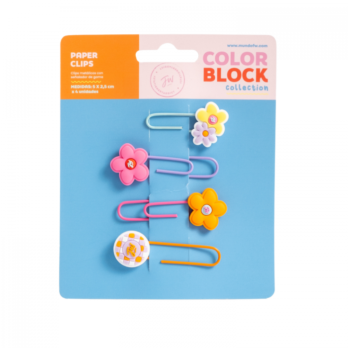 BROCHES CLIP C/FLORCITAS x4u.