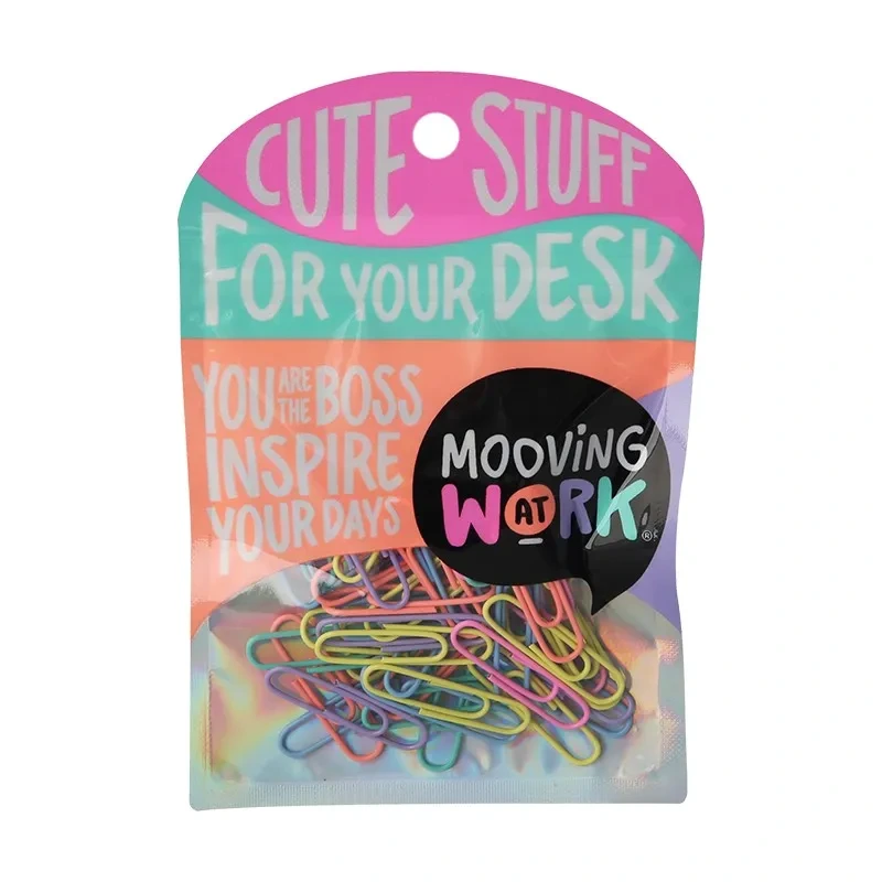 BROCHES CLIPS 33mm.x60u.MULTIC.MANIA MOOVING