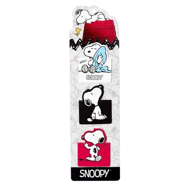 BROCHES CLIP MAGNETIC  x3u. SNOOPY